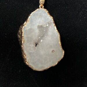 Beautiful Agate With Druzy